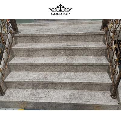 Hond/Polish Gray Marble Tiles/Slab for Stair Flooring/Wall Kitchen/Bathroom/Vanitytop/Table/Island