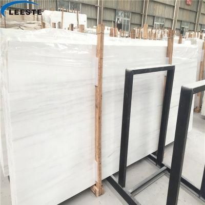Dolomiti White Marble Natural White Marble with Very Light Veins Polished Slabs Cut-to-Size Tiles