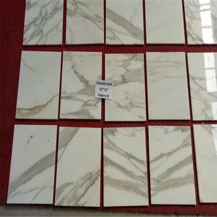 Calacatta Gold Marble Natural White Marble with Grey Gold Veins