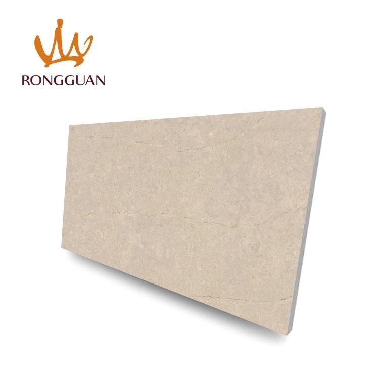 Colorful Quartz Stone Slabs Artificial Marble Flooring Tile Wall Yellow