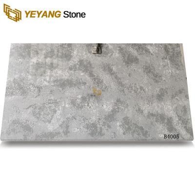High Density Grey Calacatta Quartz for Worktop/Kitchen/Countertops/Slab/Counte/Tops/Table Tops/Vanity Tops