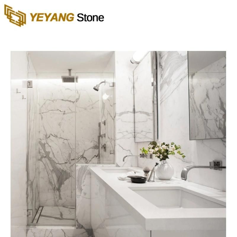 High Quality Natural White Marble for Countertop/Bathroom/Wall