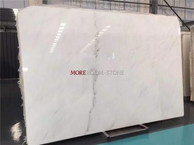 China Factory Pure White Marble Stone Slab for Wall/Floor/Countertop