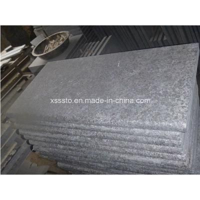 Natural Flamed Black Granite Step Stone for Flooring