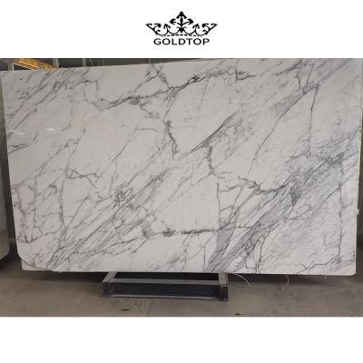 Natural Stone Wholesale Polished Statuary White Marble Tabletop/Slab Tiles/Countertop /Floor Tiles/Wall Tiles