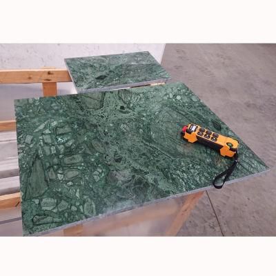 India Green Polished Verde Alpi Slab Marble Stone for Wall and Floor
