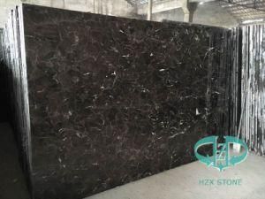 China Natural Building Material Cut to Size Dark Emperador Marble Slab for Bathroom/Floor/Countertop/Stair