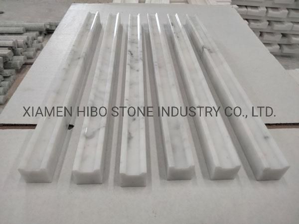 Fine Color Top Choice Oriental White Marble Molding