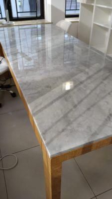 Nature Bianco Carrara White Marble Countertop and Desk