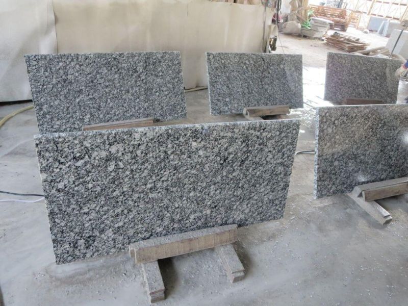 Spray White / Sea Wave Flamed Granite Kitchen Floor /Wall Tile