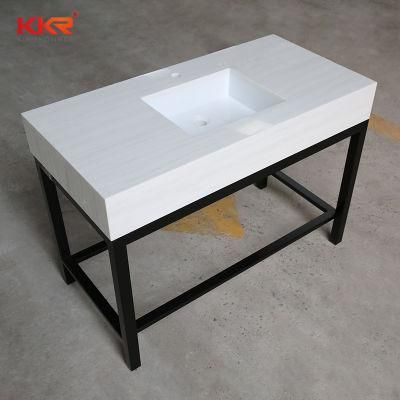Wholesale Stone Marble Acrylic Resin Solid Surface Vanity Top for Bathroom