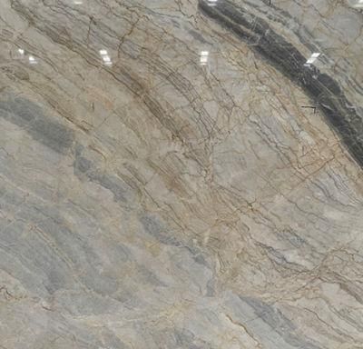 Popular Natural Chinese China Blue Gold Marble Slab and Tile for Hotel Wall Floor Decorate