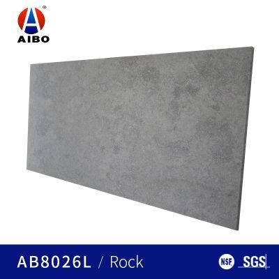 Antifouling Grey Calacatta Artificial Quartz Kitchen Countertop with SGS and NSF