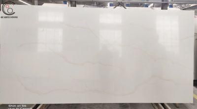 Artificial Quartz Stone with Veins Quality Calacatte Quartz Countertop