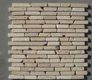 Chinese Great Beige Marble Mosaic for Flooring Tiles Wall Cladding