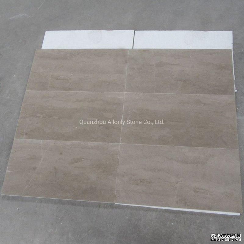 Low Price Marble Tile Kaiser Grey Marble Stone for Floor and Wall