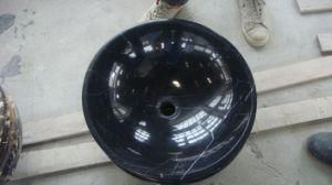 Natural Marble Stone Sink, Dark Emperador for Sink