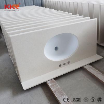 Artificial Stone Corian Solid Surface Bathroom Vanity
