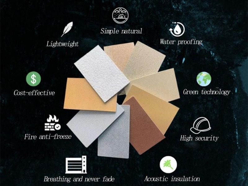 Natural Surfaced Champagne Yellow and Environmental Protection Terracotta Facade Panels for Commercial Buildings
