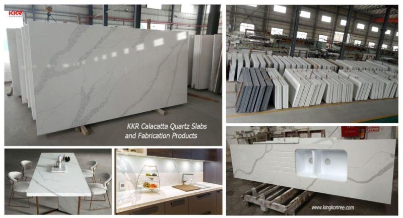 Custom Made Solid Surface 3cm Countertop, Prefab Kitchen Counter Top