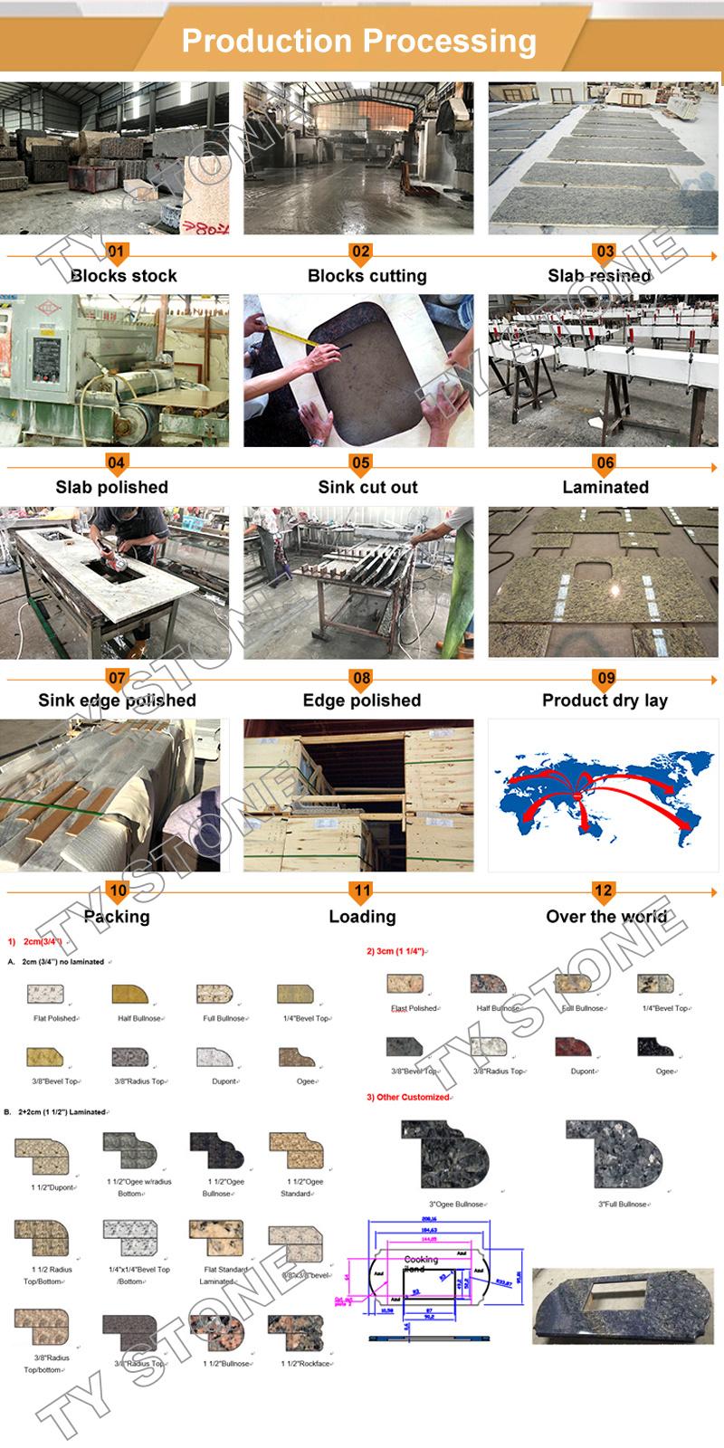 Countertops Colombo China Sand Wave Juparana Granite Slabs/Vanity Tops Slabs&Tile