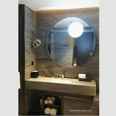 Marble Suppliers Gem Gray Marble Slabs for Bathroom Vanity Top
