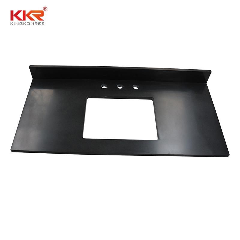 Glossy Shinny Surface Artificial Solid Surface Kitchen Countertop