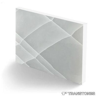 Architectural Indoor Artificial Stone Sheet for Alabaster Conference Table Top