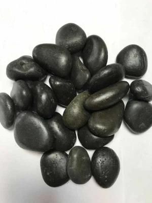 Nature Stone Grey Black White Yellow Polished Pebble Stones