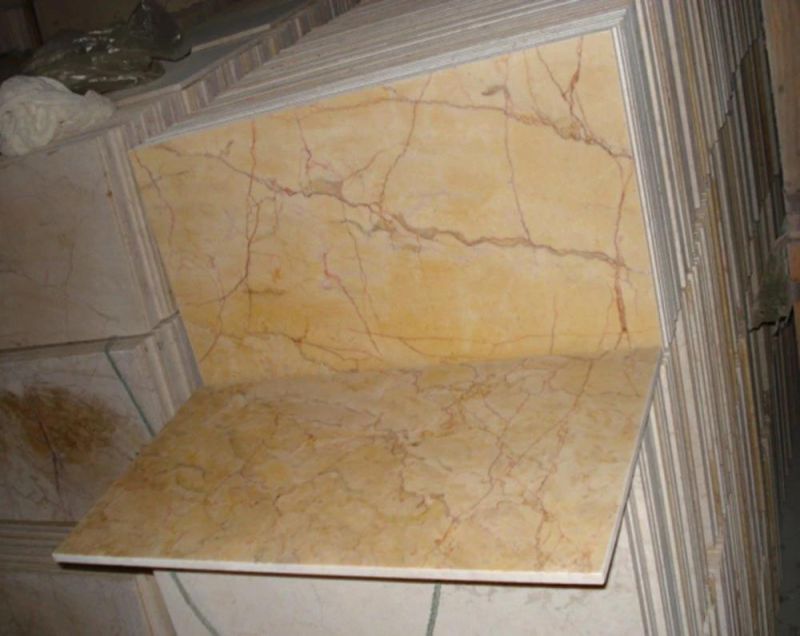 Crema Valencia Yellow Cream Marfil Marble Price for Wall/Flooring Tile Interior Decoration, Tiles