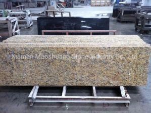 Hot Sale Grey/White/Black/Yellow/Red/Brown/Green/Golden Polished/Leathered/Honed/Flamed Giallo Ornamental Granite for Kitchen Countertop
