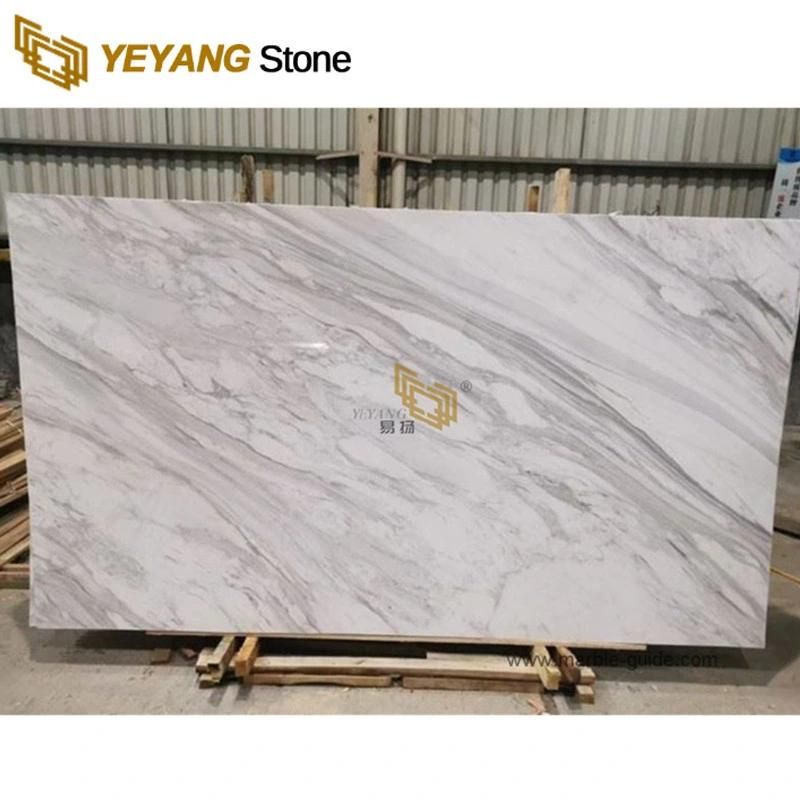 Volakas White Marble Slab/Tiles for Kitchen/Countertop/Floor/Wall Factory Price