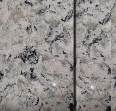 Cararra Polished Quartz Stone Surfaces with NSF+ SGS Certification