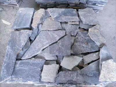 Mesh Mounted Meshed Flagstone Pavers Mats, Slate Tiles Flooring Used Flagstone Stone Slate Veneer