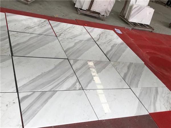 Cheap Volakas White Marble Slab for Indoor Decoration