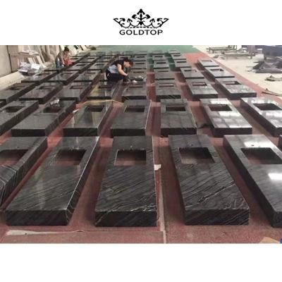 White/Black/Beige/Brown/Blue/Gold/Grey/Concrete Solid/Natural Surface Marble Countertop for Kitchen/Bathroom/Table