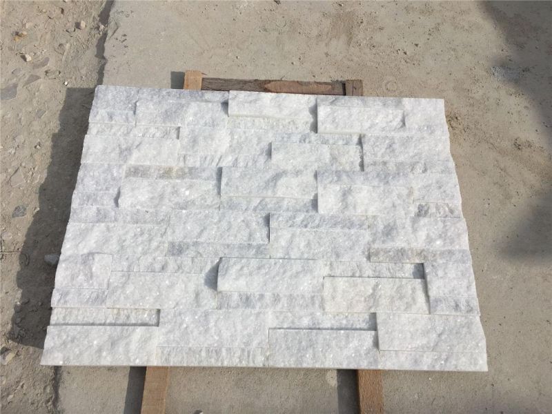 Durable Crystal White Marble Culture Stone for Sale