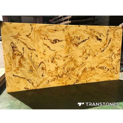 Alabaster Wholesale Top Quality Artificial Onyx Slab for Home Decor