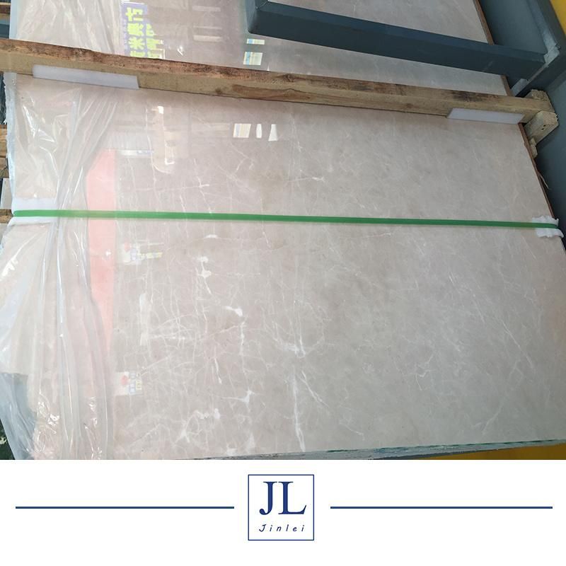 Polished Beige White Cream Magnolia Marble Slab/Tiles for Flooring/Kitchen Countertops