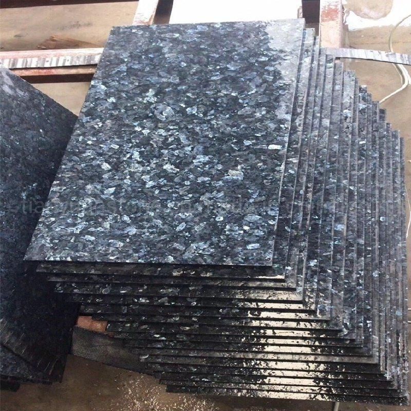 Polished/Honed/Flamed Cut to Size Tiles Royal Blue Granite for Interior Exterior Wall Cladding Floor Covering/Paving