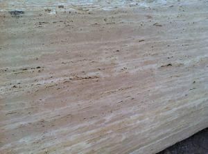 Honed Unfilled Beige Sliver Travertine for Outside Flooring Tiles Slabs