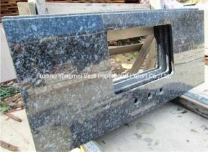 Deark Green Natural Polished Blue Pearl Granite Slabs for Countortop/Staircase/Interior Decoration/Sales