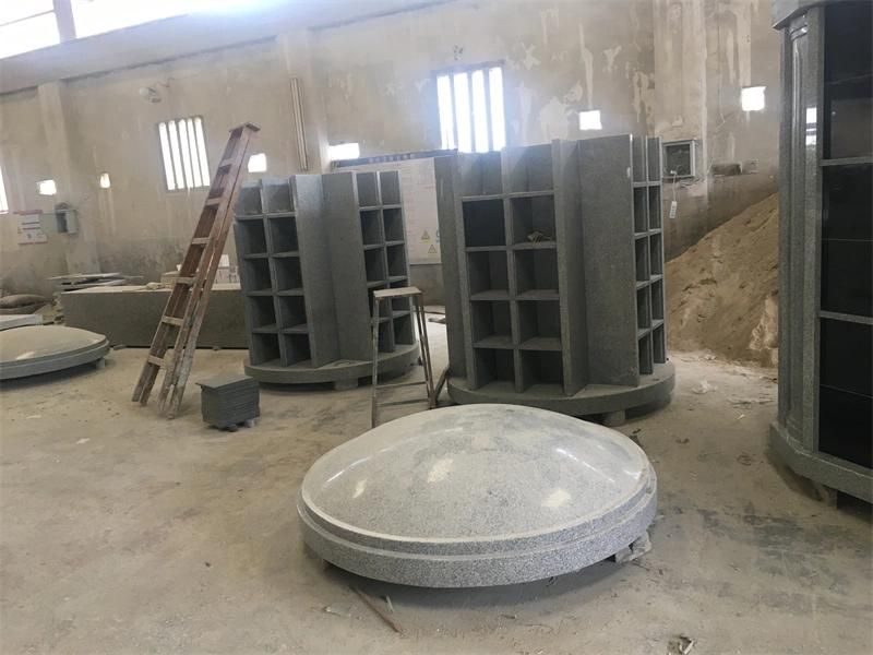 48/64/96/128 Niches Double Sides Standard Granite Columbaria for Tombstone/Momument/Gravestone/Memorial/Cemetery