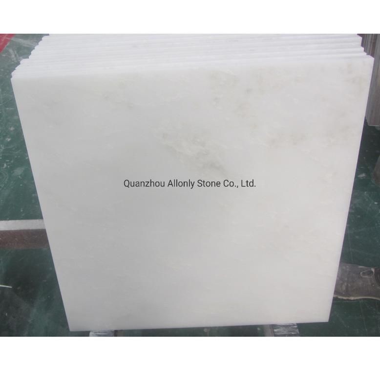 Mystery White Marble/Rino White Marble Stair Tile for Floor