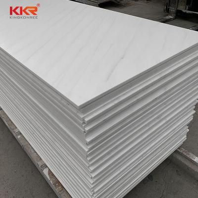 2cm 3cm Artificial Carrara Calacatta Marble Quartz Stone Slabs with 360*72cm for Countertops