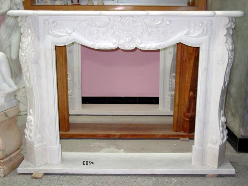 Marble Fireplace Indoor Decor Fireplace Mantel Surround