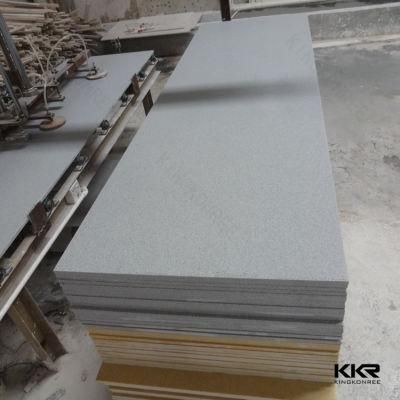 Wholesale Building Material 12mm Gray Solid Surface for Furniture