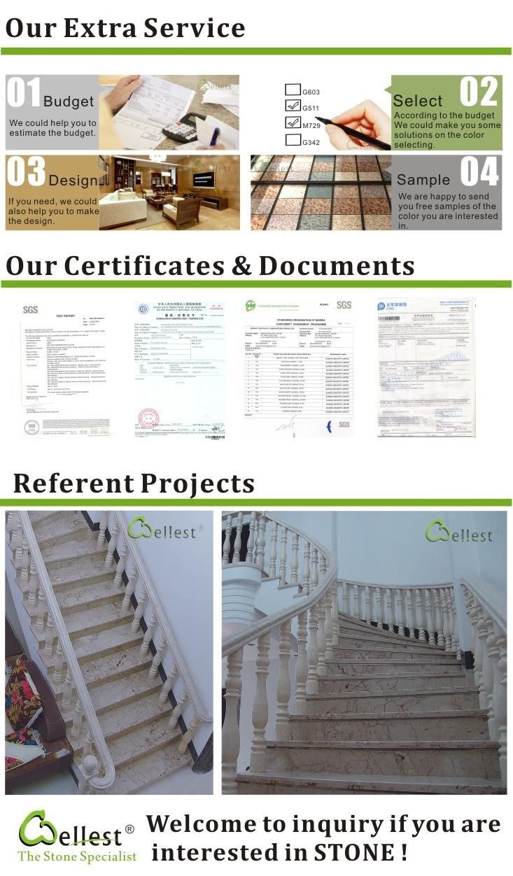 M502 Rose Portor Marble Step with Bullnose Edge