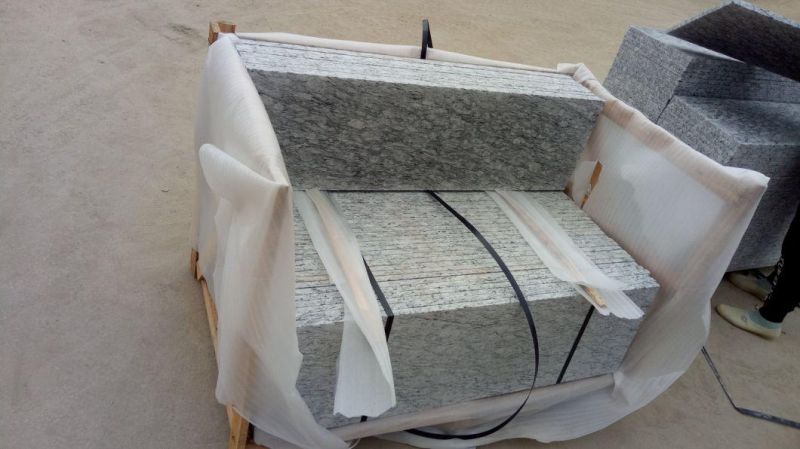 Spray White / Sea Wave Flamed Granite Kitchen Floor /Wall Tile