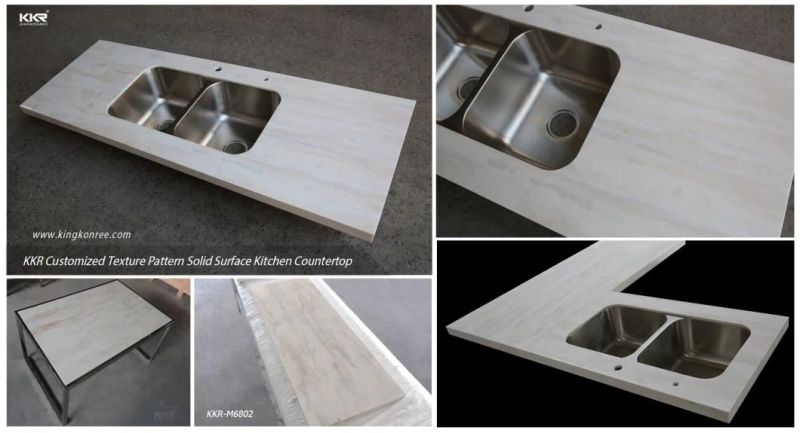 Kitchen Quartz Countertop Artificial Stone Solid Surface Kitchen Countertop